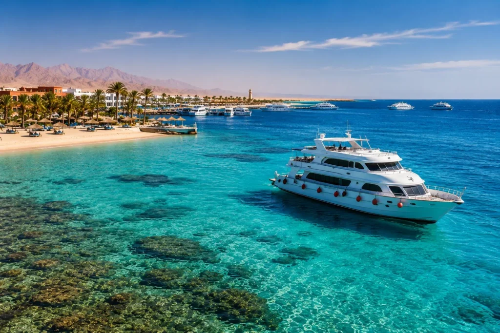 Mar Rojo y costa de Hurghada, Egipto